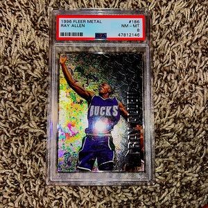 PSA GRADE 8 SLAB RAY ALLEN